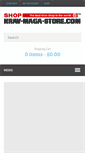 Mobile Screenshot of krav-maga-store.com