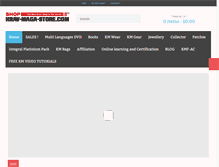 Tablet Screenshot of krav-maga-store.com